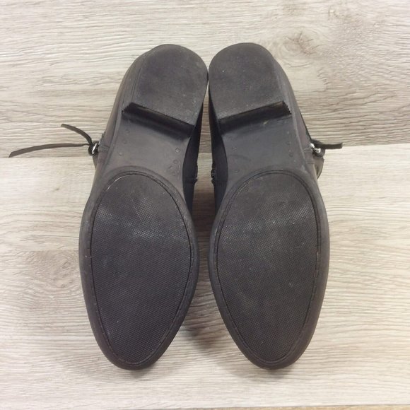 Rampage Black Ankle Botties Boot 1" Heels Side Zip Women's Shoe Shoes Size 6.5M - Picture 11 of 11